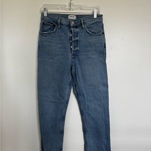 Agolde Women's Straight Leg Jeans - Blue